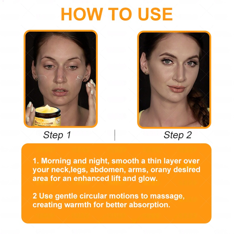 Made and Shipped from USA ✨ EQVP® Bee Venom Skin Restoration Cream ⏰ LAST DAY 80% OFF | 1.76 oz