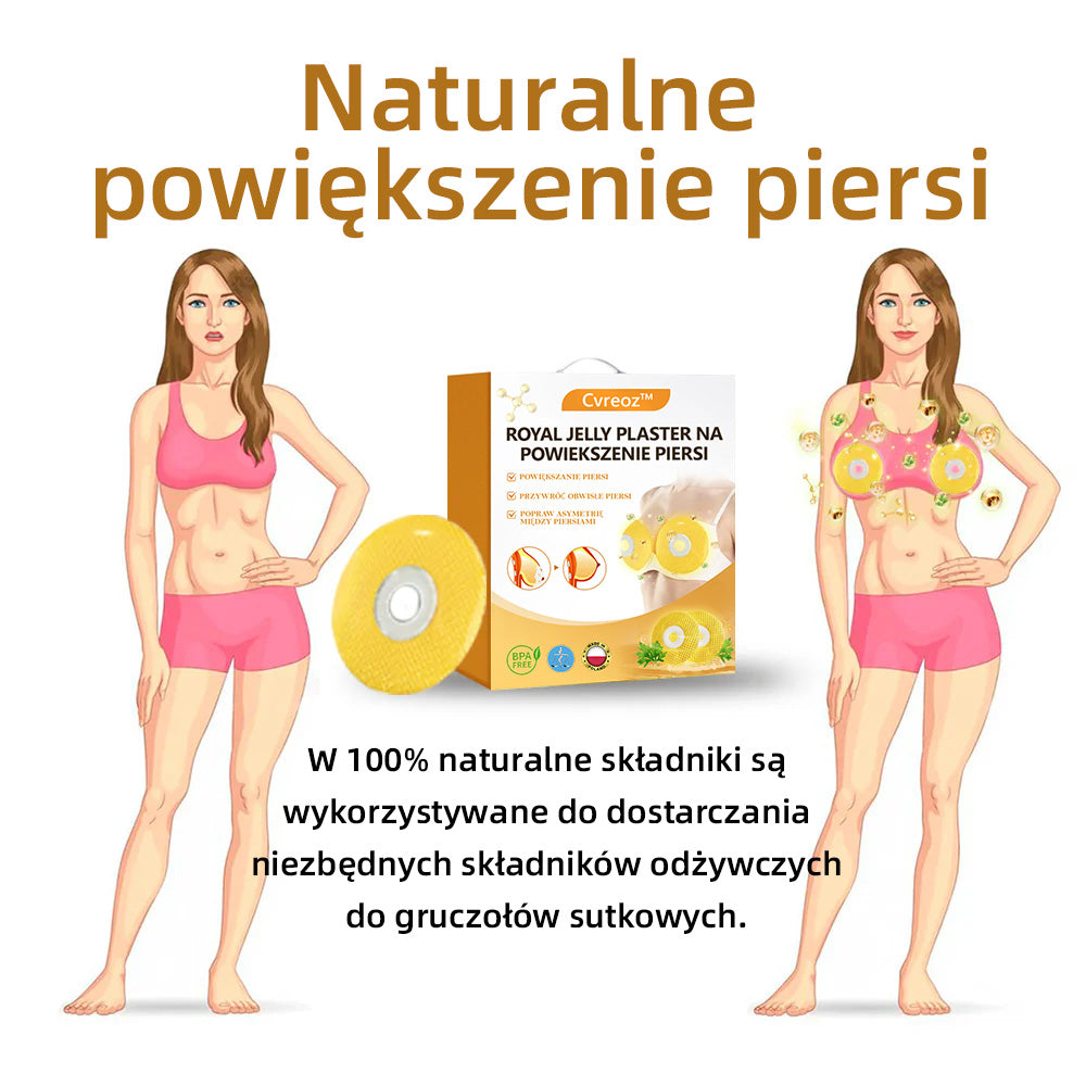 𝗖𝘃𝗿𝗲𝗼𝘇™👠 ROYAL JELLY PLASTER NA POWIEKSZENIE PIERSI 🌟Ograniczony czas 80% zniżki