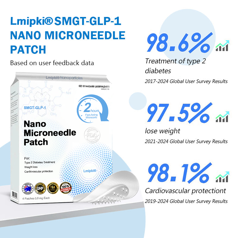 【Lmipki® Official Store】👩🏼⚕️ 𝐍𝐈𝐃𝐃𝐊-𝐓𝐢𝐫𝐳𝐞𝐩𝐚𝐭𝐢𝐝𝐞 𝐍𝐚𝐧𝐨 𝐌𝐢𝐜𝐫𝐨𝐧𝐞𝐞𝐝𝐥𝐞 𝐏𝐚𝐭𝐜𝐡 (Balance blood sugar, pain-free, with no side effects. Suitable for obesity and diabetes. )