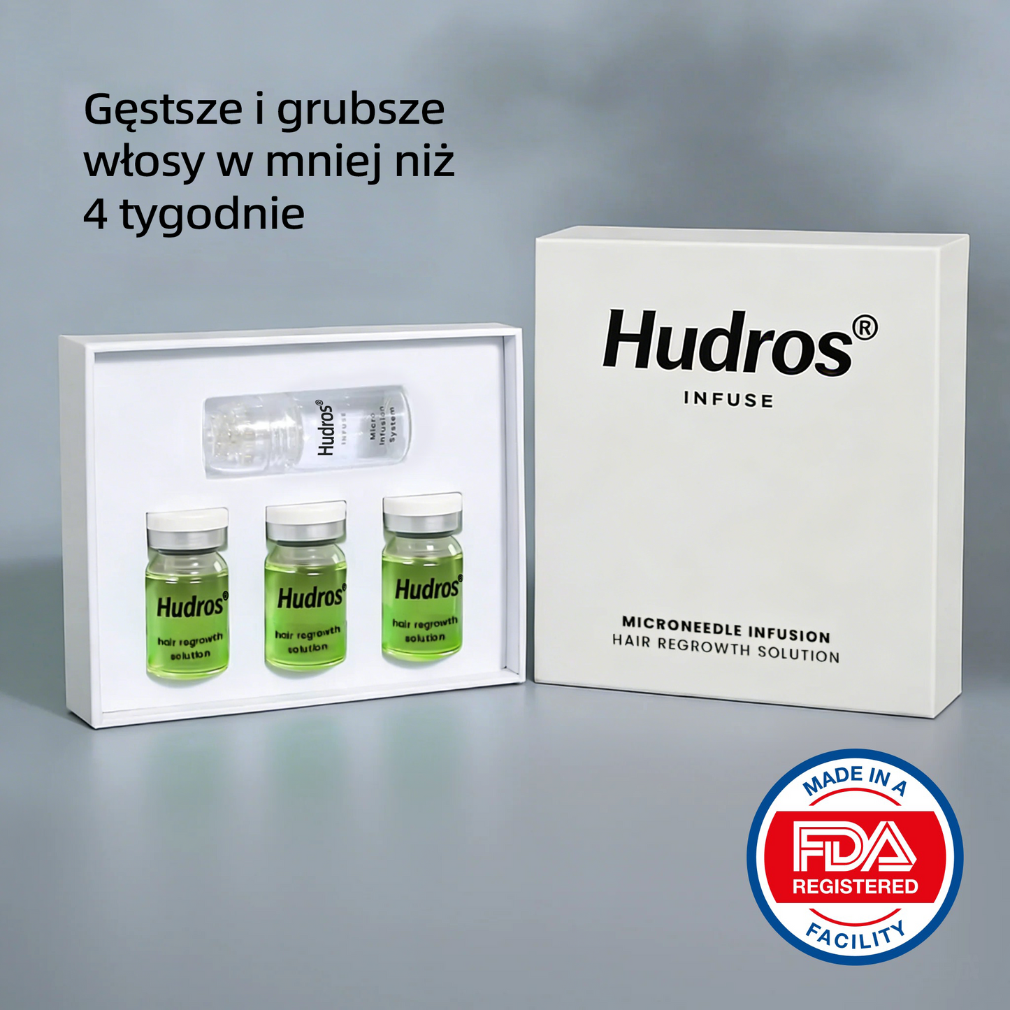 [Oferta specjalna noworoczna] System odrastania włosów Hudros®👩‍⚕️Przywróć swoim włosom idealny wygląd