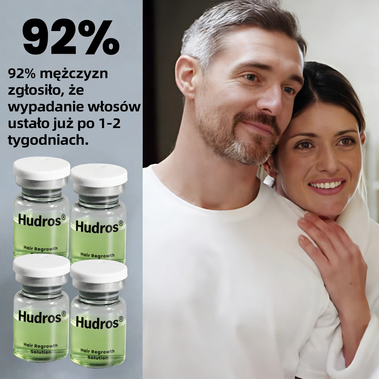 [Oferta specjalna noworoczna] System odrastania włosów Hudros®👩‍⚕️Przywróć swoim włosom idealny wygląd