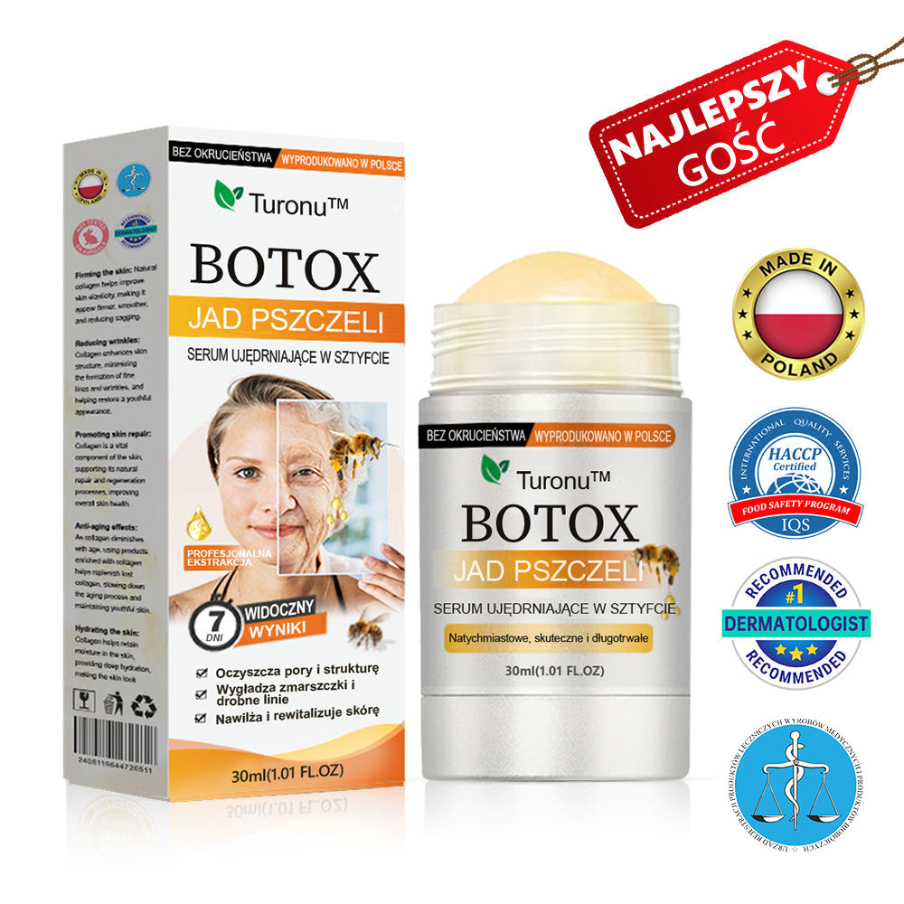 Oficjalny sklep: ✅Wyprodukowano i wysłano z PL✨Turonu™ Botox Bee Venom Firming Serum Stick(🔥OSTATNI DZIEŃ 70% ZNIŻKI)👩‍⚕️