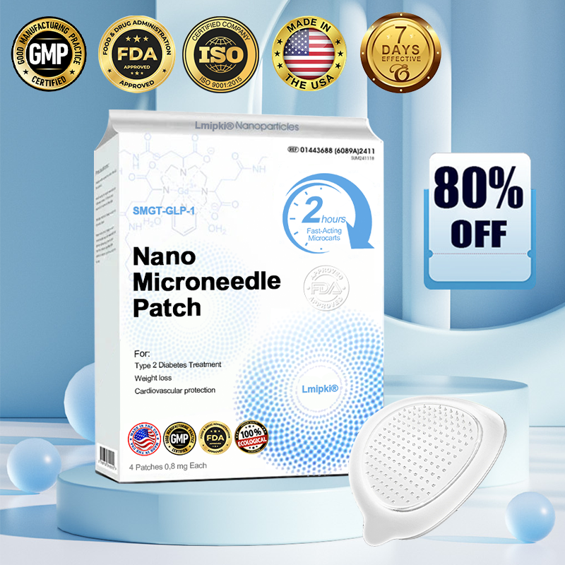 【Lmipki® Official Store】 NIDDK-Tirzepatide Nano Microneedle Patch 🇺🇸（Zero Pain, 24/7 Release | Lose 20lbs FAST | 90% Sugar Drop | ）