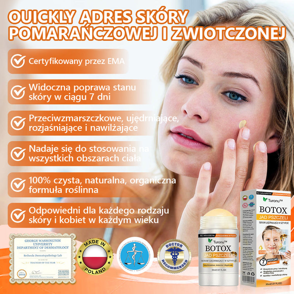 Oficjalny sklep: ✅Wyprodukowano i wysłano z PL✨Turonu™ Botox Bee Venom Firming Serum Stick(🔥OSTATNI DZIEŃ 70% ZNIŻKI)👩‍⚕️