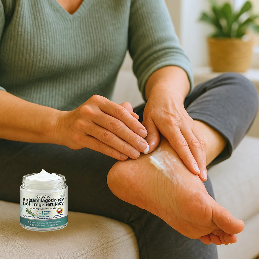 [Oferta specjalna noworoczna] CureVivo® Balsam przeciwbólowy i regenerujący👩‍⚕️Na bóle mięśni, stawów i nerwów
