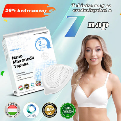 【Lmipki® hivatalos áruház】🎉Lmipki® Smgt-Glp-1 Nano Mikronedli Tapasz（Nulla fájdalom, 24/7 felszabadítás | Fogyjon 10 kg Gyorsan | 90% cukorcsökkenés | ）🚗
