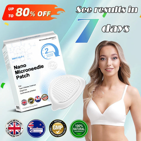 【Lmipki® Official Store🇬🇧】NIDDK-Tirzepatide Nano Microneedle Patch （Zero Pain, 24/7 Release | Lose 20lbs FAST | 90% Sugar Drop | ）🔄