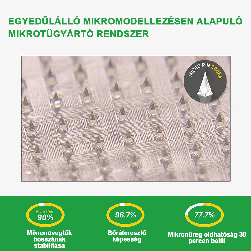 Cvreoz™ Smgt-Glp-1 Nano Microneedle Tapaszok (Fájdalommentes, hosszan tartó, a cukorbetegség, az elhízás és a szív- és érrendszeri betegségek kezelésére)👨‍⚕️