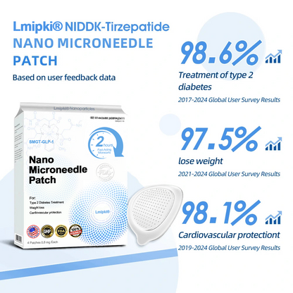 [Lmipki® Official Store】👨🏻‍⚕️𝐍𝐚𝐧𝐨 𝐌𝐢𝐜𝐫𝐨𝐧𝐞𝐞𝐝𝐥𝐞 𝐏𝐚𝐭𝐜𝐡 𝐰𝐢𝐭𝐡 𝐒𝐌𝐆𝐓-𝐆𝐋𝐏-𝟏&𝐌𝐚𝐭𝐫𝐢𝐱𝐲丨𝟑𝟎𝟎𝟎-𝐒𝐥𝐢𝐦𝐦𝐢𝐧𝐠, 𝐒𝐤𝐢𝐧 𝐓𝐢𝐠𝐡𝐭𝐞𝐧𝐢𝐧𝐠, 𝐁𝐥𝐨𝐨𝐝 𝐒𝐮𝐠𝐚𝐫 𝐒𝐮𝐩𝐩𝐨𝐫𝐭, 𝐍𝐨 𝐈𝐧𝐣𝐞𝐜𝐭𝐢𝐨𝐧, 𝟕-𝐃𝐚𝐲 𝐑𝐞𝐬𝐮𝐥𝐭
