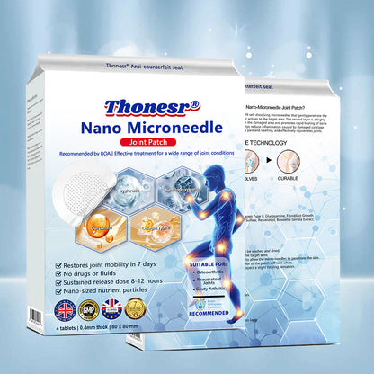 Official Store 🏃‍♀️ Recommended by AOA 💪Thonesr® Nano-microneedle joint patch (Painless, long-lasting, suitable for arthritis, varicose veins and various orthopedic diseases)【Last 30 min Flash Sale】