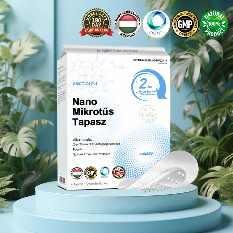 [𝐋𝐦𝐢𝐩𝐤𝐢® Hivatalos áruház】👍Nano mikrotűs tapasz 𝐒𝐌𝐆𝐓-𝐆𝐋𝐏-𝟏-gyel és Mareixy-val | 3000-es karcsúsító, bőrfeszesítő