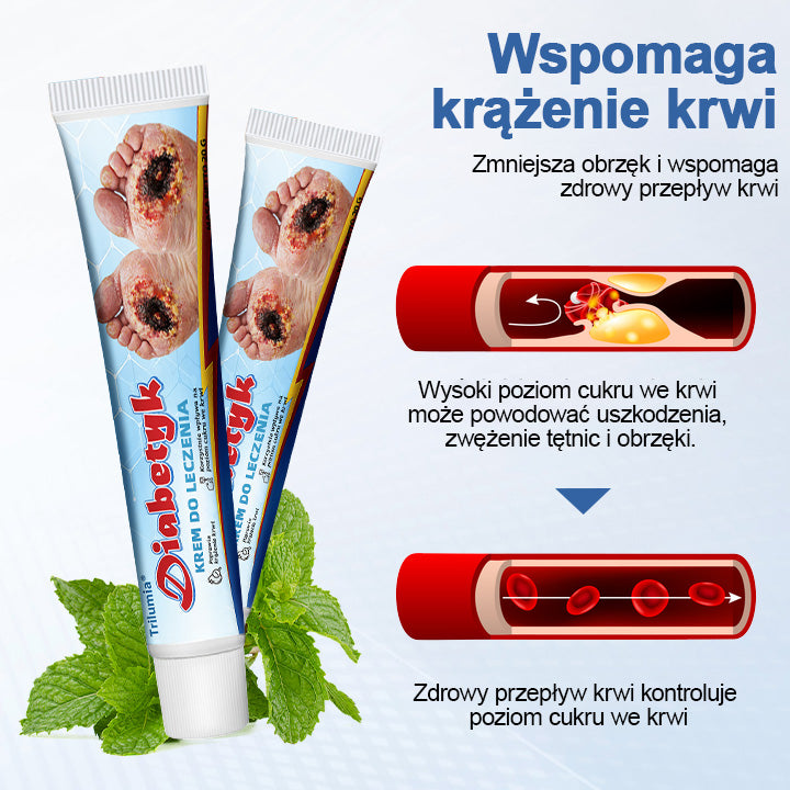 Trilumia® Diabetyk Krem leczniczy -🌱Zatwierdzone przez Polskie Towarzystwo Diabetologiczne oraz certyfikowane przez AAD🌱