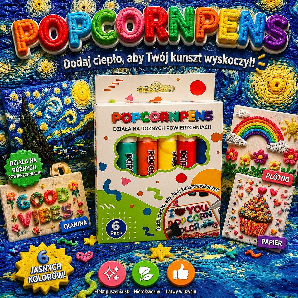 🎨 𝐙𝐚𝐦ó𝐰 𝐣𝐮ż 𝐝𝐳𝐢ś 𝐢 𝐨𝐬𝐳𝐜𝐳ę𝐝ź 𝟓𝟎%! 🪄丨𝐈𝐄𝐘® 𝟑𝐃 𝐑𝐞𝐥𝐢𝐞𝐟 𝐀𝐫𝐭 𝐏𝐞𝐧 – 𝐙𝐚𝐦𝐢𝐞ń 𝐩ł𝐚𝐬𝐤𝐢𝐞 𝐫𝐲𝐬𝐮𝐧𝐤𝐢 𝐰 𝐭𝐫ó𝐣𝐰𝐲𝐦𝐢𝐚𝐫𝐨𝐰𝐞 𝐝𝐳𝐢𝐞ł𝐚 𝐬𝐳𝐭𝐮𝐤𝐢, 𝐤𝐭ó𝐫𝐲𝐜𝐡 𝐦𝐨ż𝐞𝐬𝐳 𝐝𝐨𝐭𝐤𝐧ąć! 🍊