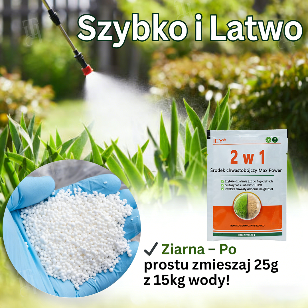 IEY® 2 w 1 Max Power Herbicide (70% RABATU KOŃCZY SIĘ ZA 10 MINUT)