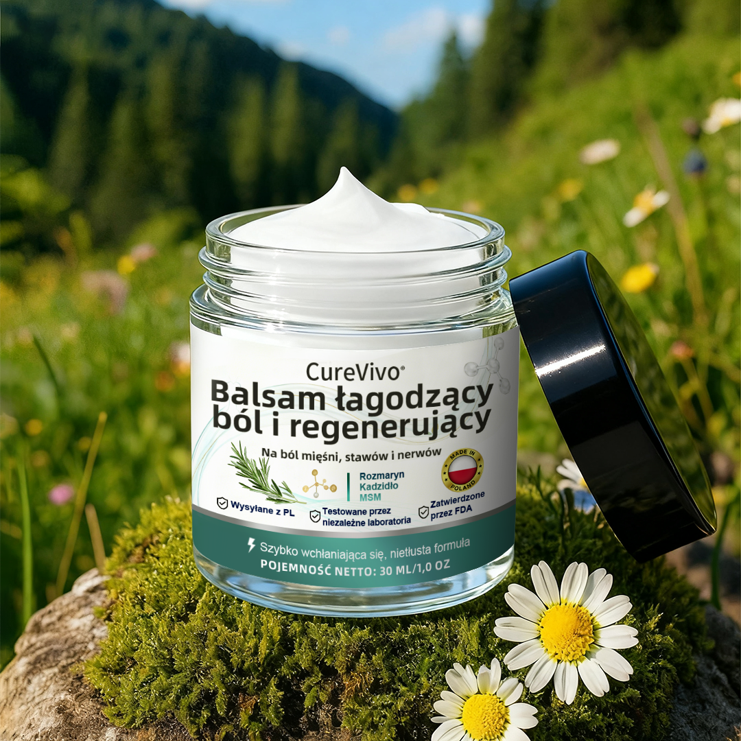 [Oferta specjalna noworoczna] CureVivo® Balsam przeciwbólowy i regenerujący👩‍⚕️Na bóle mięśni, stawów i nerwów