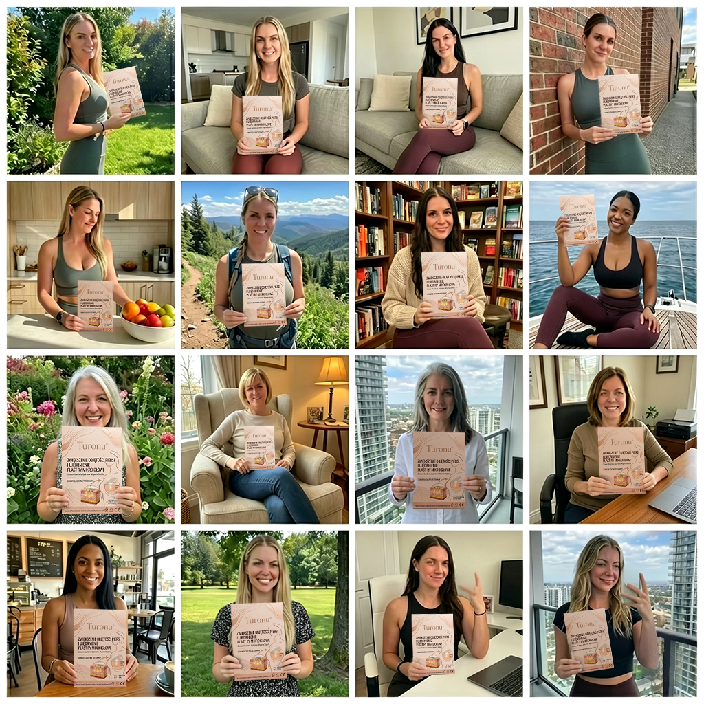 Turonu® 🌸 Zaawansowany nano-mikroigłowy plaster do ukierunkowanego powiększania biustu 💃