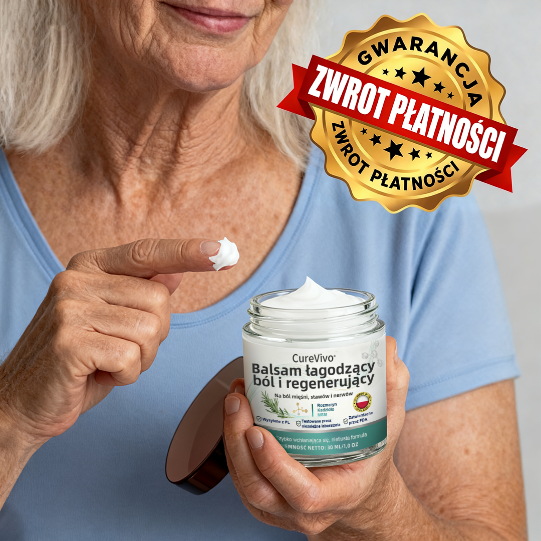[Oferta specjalna noworoczna] CureVivo® Balsam przeciwbólowy i regenerujący👩‍⚕️Na bóle mięśni, stawów i nerwów