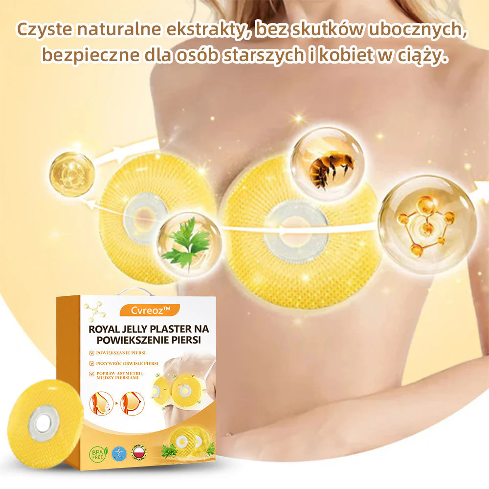 𝗖𝘃𝗿𝗲𝗼𝘇™👠 ROYAL JELLY PLASTER NA POWIEKSZENIE PIERSI  🌟Ograniczony czas 80% zniżki