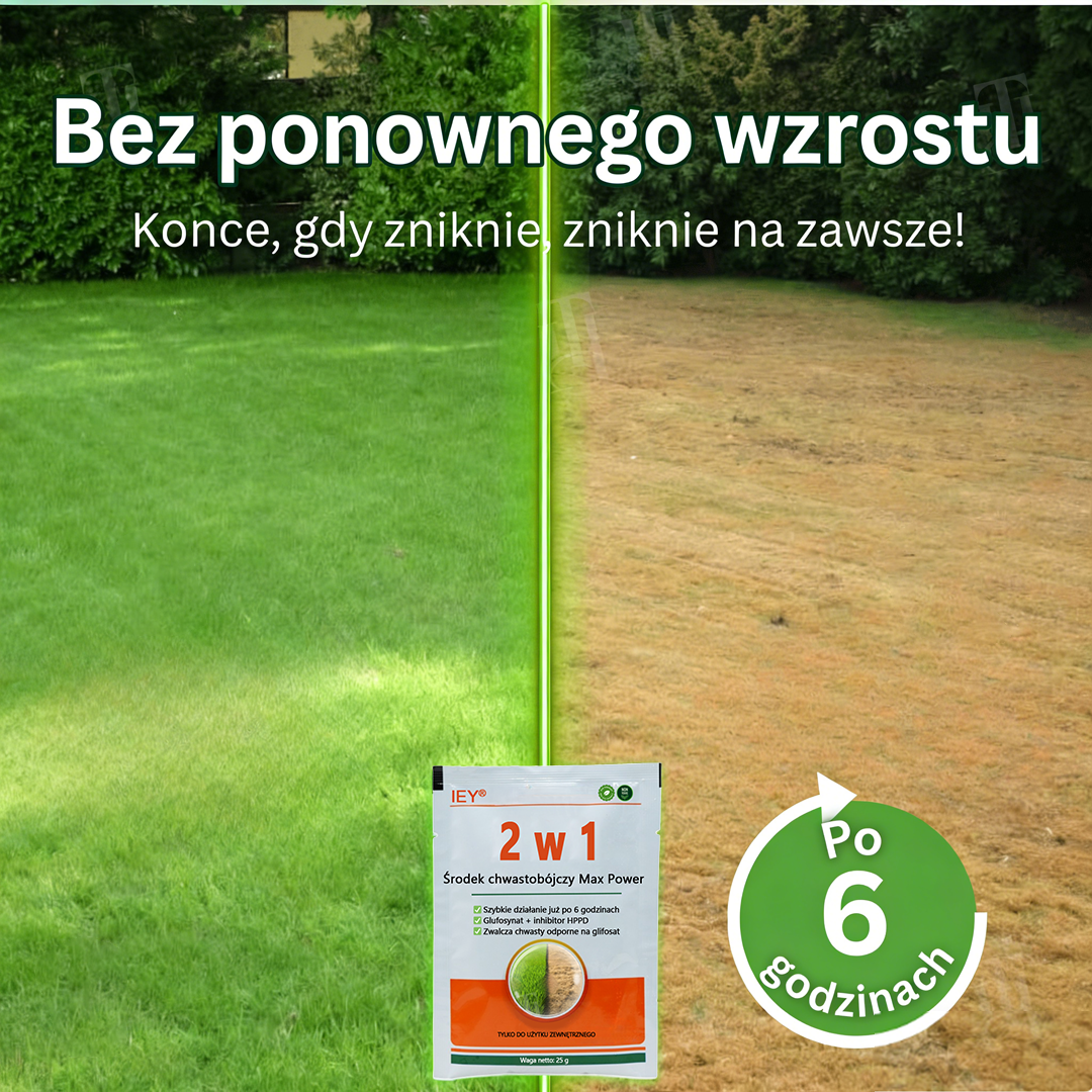 IEY® 2 w 1 Max Power Herbicide (70% RABATU KOŃCZY SIĘ ZA 10 MINUT)