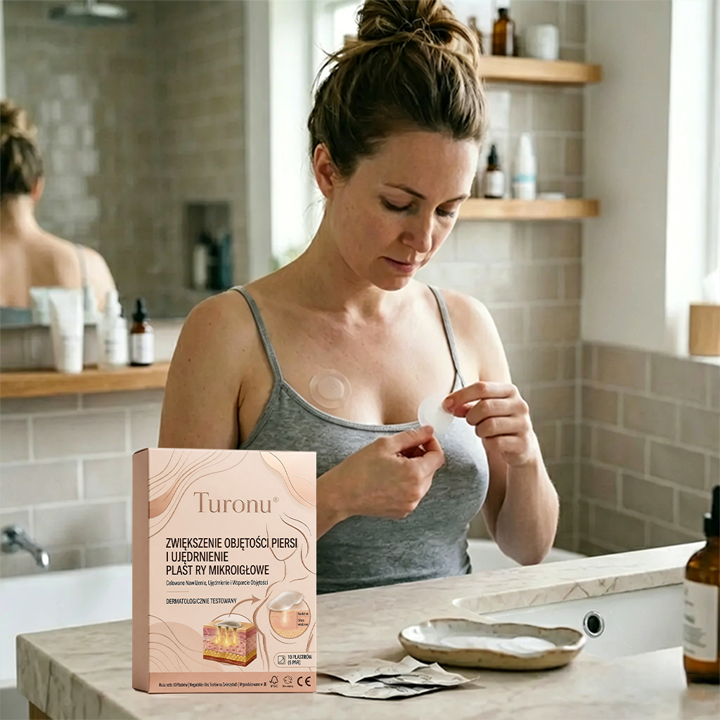 Turonu® 🌸 Zaawansowany nano-mikroigłowy plaster do ukierunkowanego powiększania biustu 💃