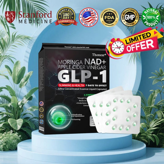 [Official Authorized Store] 💐𝐓𝐡𝐨𝐧𝐞𝐬𝐫®  GLP-1 Slimming & Health Ultra Concentrated Essence Liquid Pearls - NAD+ Moringa & ACV (✅speedy, long-lasting, addressing diabetes, obesity, and cardiovascular diseases) - ⚡Developed by the Obesity Society